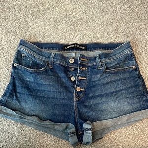 Express women’s jean shorts size 12